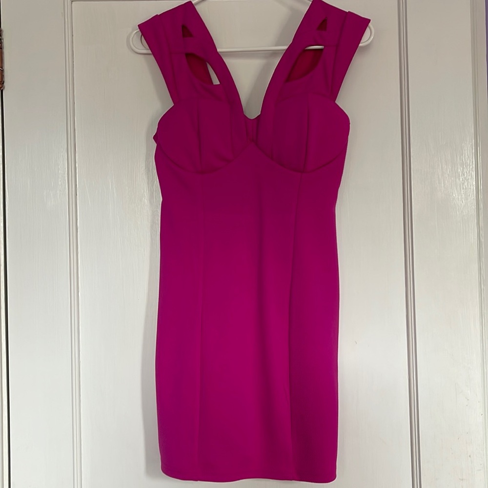 l'atiste by amy fuchsia dress